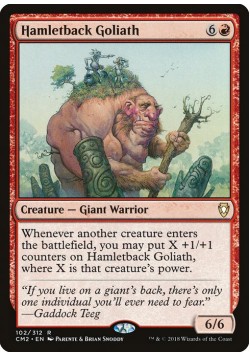 Hamletback Goliath