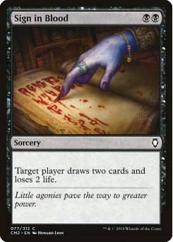 Sign in Blood