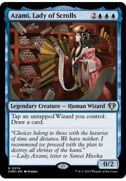 Azami, Lady of Scrolls