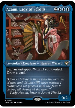 Azami, Lady of Scrolls