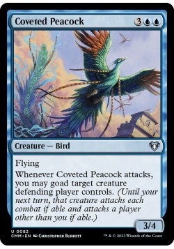 Coveted Peacock