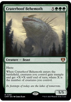 Craterhoof Behemoth