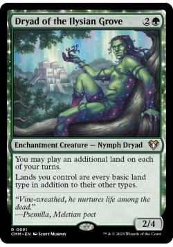 Dryad of the Ilysian Grove