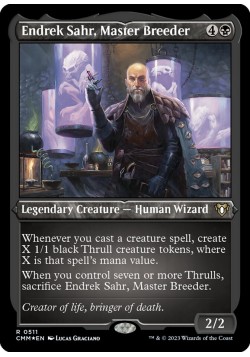 Endrek Sahr, Master Breeder