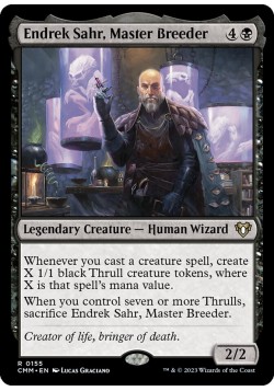 Endrek Sahr, Master Breeder