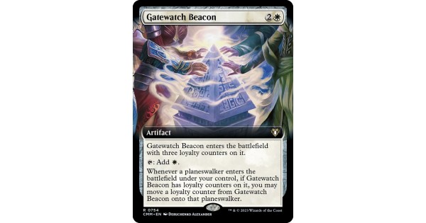 Gatewatch Beacon - 754| Mtg карта | Commander Masters