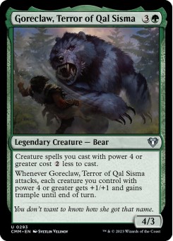 Goreclaw, Terror of Qal Sisma