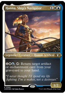 Hanna, Ship's Navigator