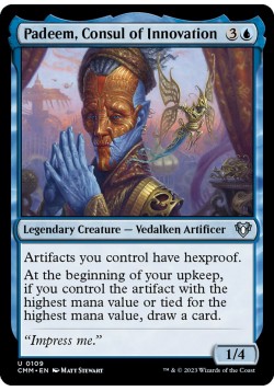 Padeem, Consul of Innovation