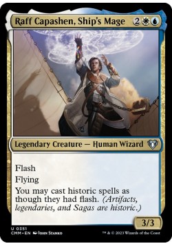 Raff Capashen, Ship's Mage