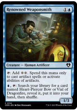 Renowned Weaponsmith