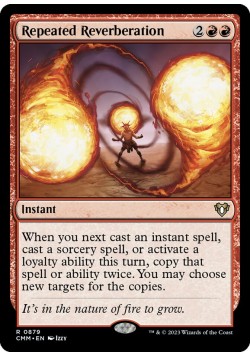 Repeated Reverberation