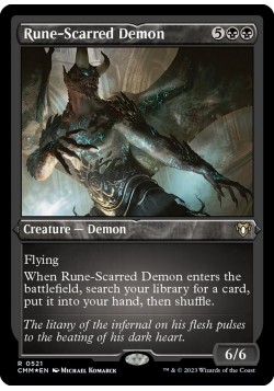 Rune-Scarred Demon