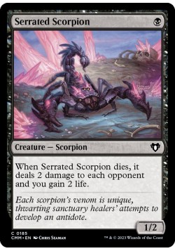 Serrated Scorpion