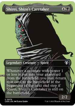 Shirei, Shizo's Caretaker