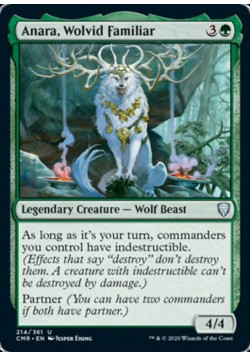 Anara, Wolvid Familiar