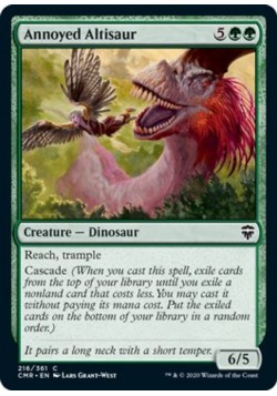 Annoyed Altisaur
