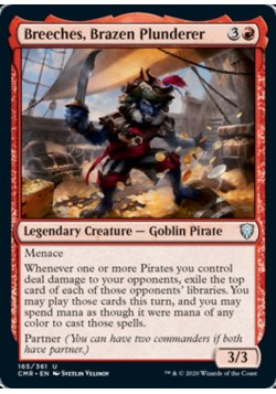 Breeches, Brazen Plunderer