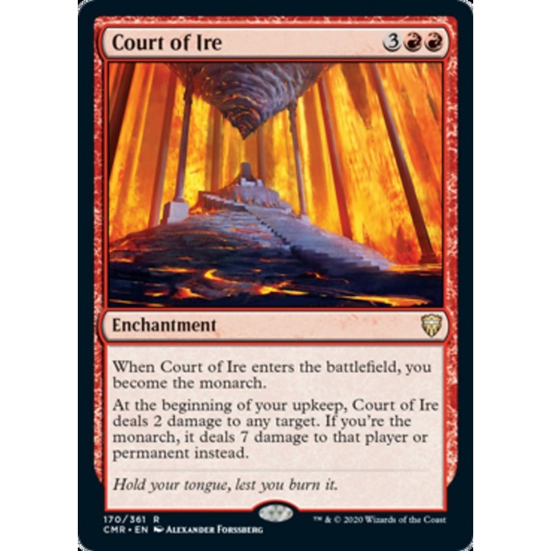 Court of Ire 170 MTG Commander Legends