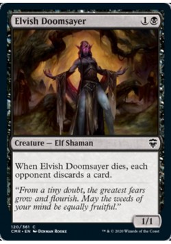 Elvish Doomsayer