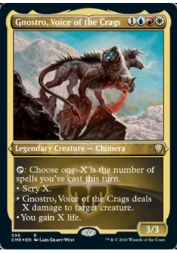 Gnostro, Voice of the Crags