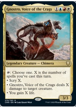 Gnostro, Voice of the Crags
