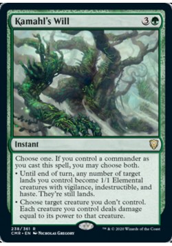 Kamahl's Will