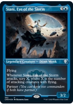 Siani, Eye of the Storm