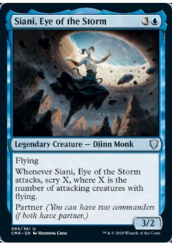 Siani, Eye of the Storm