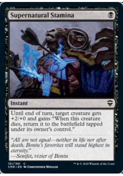Supernatural Stamina
