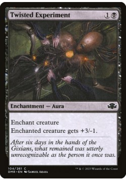 Twisted Experiment