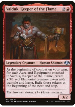 Valduk, Keeper of the Flame