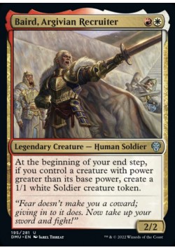 Baird, Argivian Recruiter
