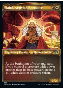 Baird, Argivian Recruiter