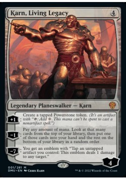 Karn, Living Legacy