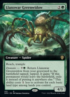 Llanowar Greenwidow