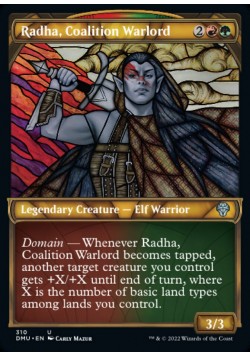 Radha, Coalition Warlord