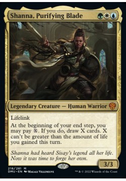 Shanna, Purifying Blade