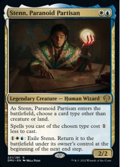 Stenn, Paranoid Partisan