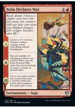 Yotia Declares War
