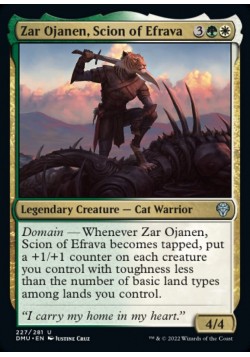 Zar Ojanen, Scion of Efrava