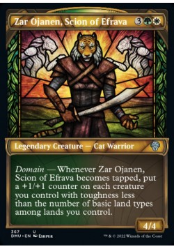 Zar Ojanen, Scion of Efrava