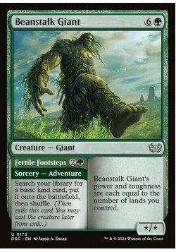 Beanstalk Giant // Fertile Footsteps