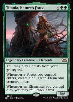 Titania, Nature's Force