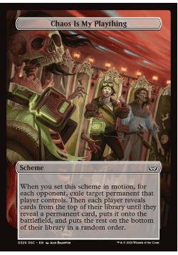 Chaos Is My Plaything