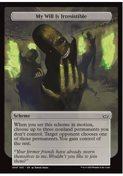 My Will Is Irresistible