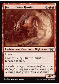 Fear of Being Hunted