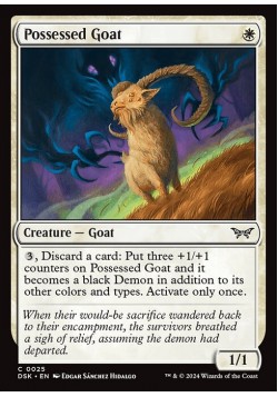 Possessed Goat
