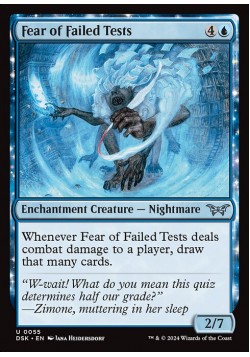 Fear of Failed Tests