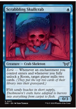 Scrabbling Skullcrab